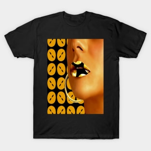 Golden buttons T-Shirt